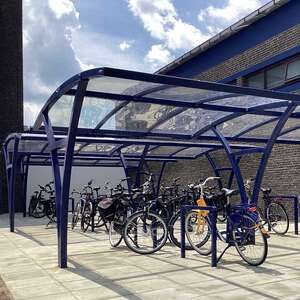 Montage project van de week | Week 28: Fietsparkeren plus e-bike opladen bij Carmel College Oldenzaal
