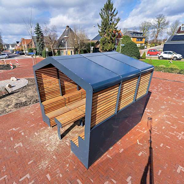 Straatmeubilair | Van de tekentafel | Overdekte tribunebank JOP Straatmeubilair | Van de tekentafel | Overdekte tribunebank JOP | image #5 |