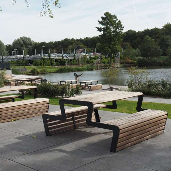 Straatmeubilair | Picknicksets en -tafels | FalcoLinea picknicktafel | image #4 |  