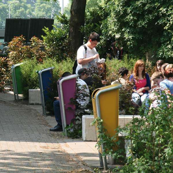 Straatmeubilair | Afvalbakken en asbakken | FalcoJona afvalbak 50 liter | image #3 |  