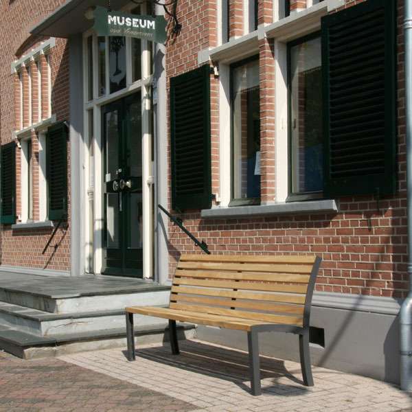 Straatmeubilair | Banken | FalcoStretto buitenbank met rug Straatmeubilair | Banken | FalcoStretto buitenbank met rug | image #4 |