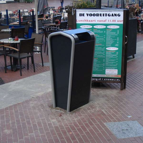 Straatmeubilair | Afvalbakken en asbakken | FalcoJona afvalbak 100 liter Straatmeubilair | Afvalbakken en asbakken | FalcoJona afvalbak 100 liter | image #5 |