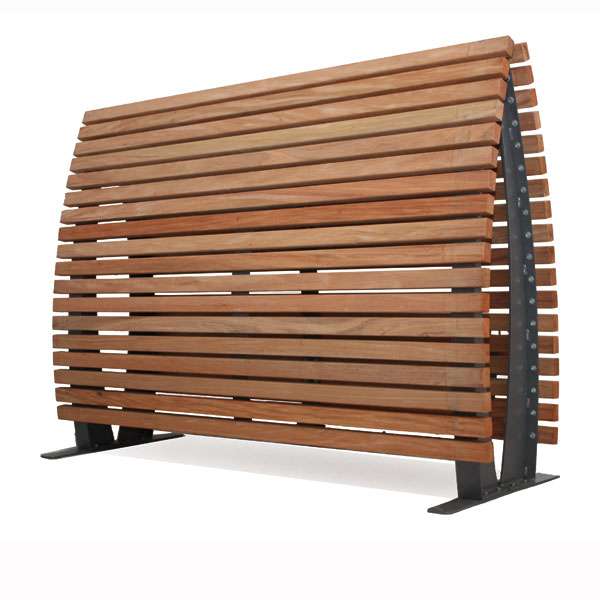 straatmeubilair parkbank buitenbank zitbank zitelement tapis du bois