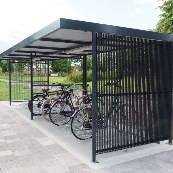 Overkappingen | Fietsoverkappingen en -bergingen | FalcoZan-180 fietsoverkapping | image #5 |  