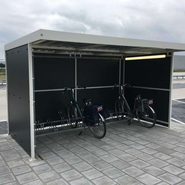 Overkappingen | Fietsoverkappingen en -bergingen | FalcoZan-180 fietsoverkapping | image #8 |  