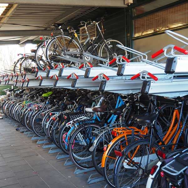 Fietsparkeren | Compact Fietsparkeren | FalcoLevel Premium+ etage fietsenrek | image #11 |  