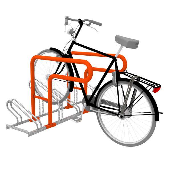 Fietsparkeren | Fietsenrekken met aanbindvoorziening | A-11 fietsenrek met aanbindbeugel 00.620 Fietsparkeren | Fietsenrekken met aanbindvoorziening | A-11 fietsenrek met aanbindbeugel 00.620 | image #5 |