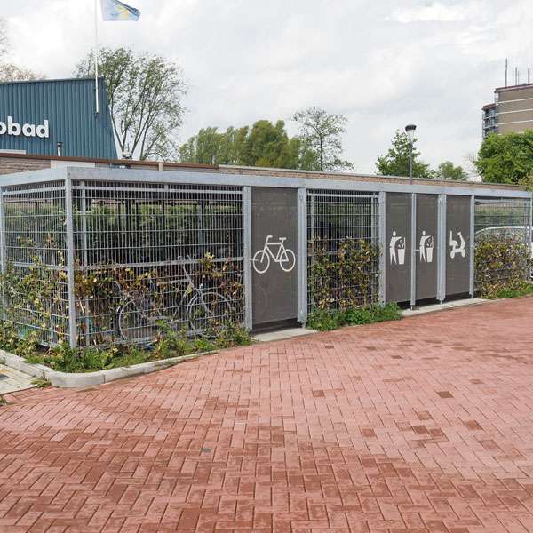 Overkappingen | Fietsoverkappingen en -bergingen | FalcoLok-500 fietsenberging | image #13 |  