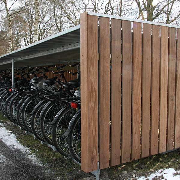 Overkappingen | Fietsoverkappingen en -bergingen | Q-150 enkelzijdige fietsoverkapping | image #6 |  