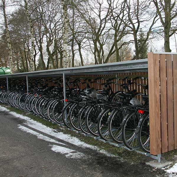 Overkappingen | Fietsoverkappingen en -bergingen | Q-150 enkelzijdige fietsoverkapping | image #2 |  