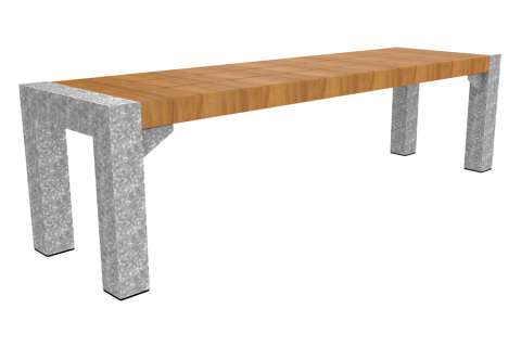 FalcoBloc buitenbank zonder rug