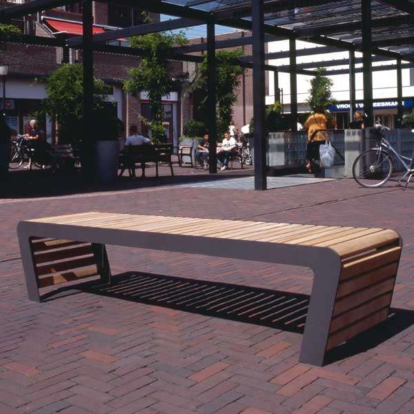 Straatmeubilair | Banken | FalcoLinea buitenbank zonder rug, hout Straatmeubilair | Banken | FalcoLinea buitenbank zonder rug, hout | image #2 |