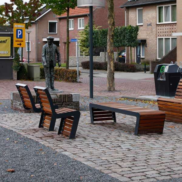 Straatmeubilair | Banken | FalcoLinea buitenbank zonder rug, hout Straatmeubilair | Banken | FalcoLinea buitenbank zonder rug, hout | image #9 |