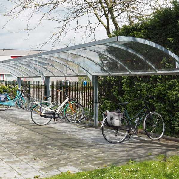 Overkappingen | Transparante overkappingen | FalcoGamma Hi fietsoverkapping, enkelzijdig Overkappingen | Transparante overkappingen | FalcoGamma Hi fietsoverkapping, enkelzijdig | image #4 |