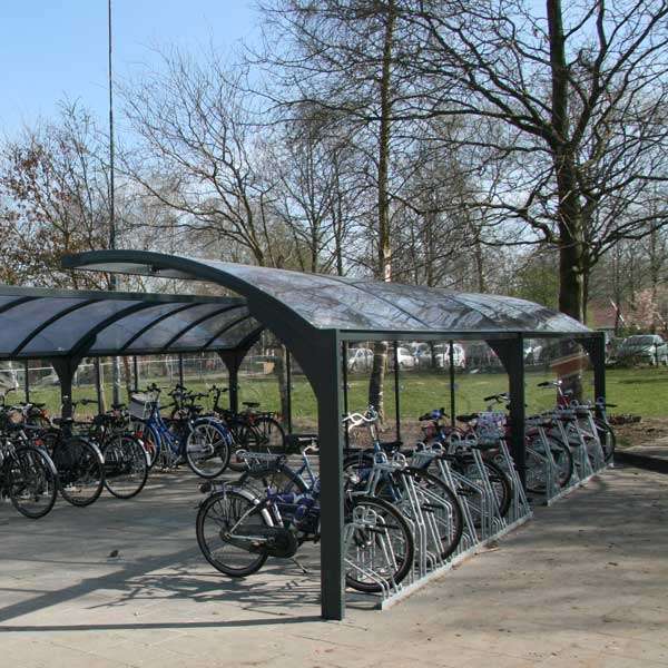 Overkappingen | Transparante overkappingen | FalcoGamma Hi fietsoverkapping, enkelzijdig Overkappingen | Transparante overkappingen | FalcoGamma Hi fietsoverkapping, enkelzijdig | image #5 |