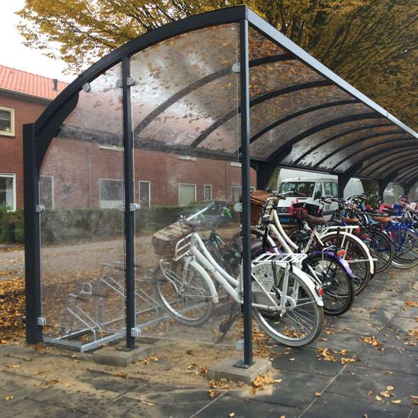 Overkappingen | Transparante overkappingen | FalcoGamma Hi fietsoverkapping, enkelzijdig Overkappingen | Transparante overkappingen | FalcoGamma Hi fietsoverkapping, enkelzijdig | image #12 |
