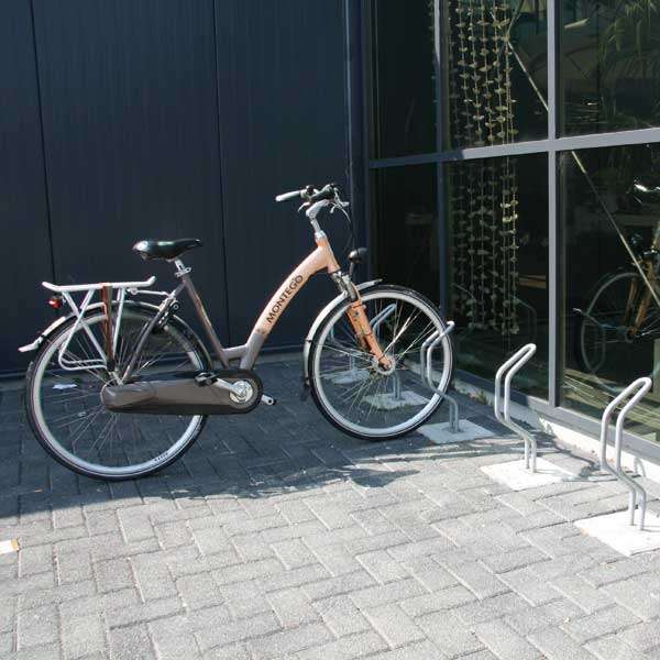 fietsparkeren fietsklem F-7 90 graden