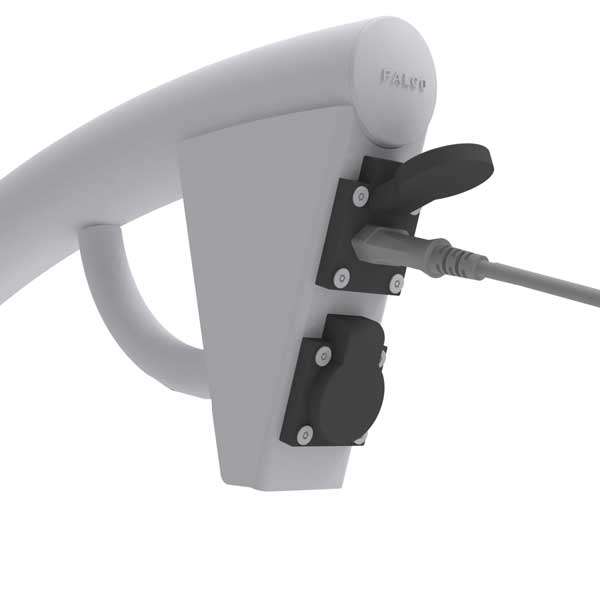 Fietsparkeren | Fietsmarketing | FalcoIon aanleunbeugel met oplaadpunt voor e-bike Fietsparkeren | Fietsmarketing | FalcoIon aanleunbeugel met oplaadpunt voor e-bike | image #5 |