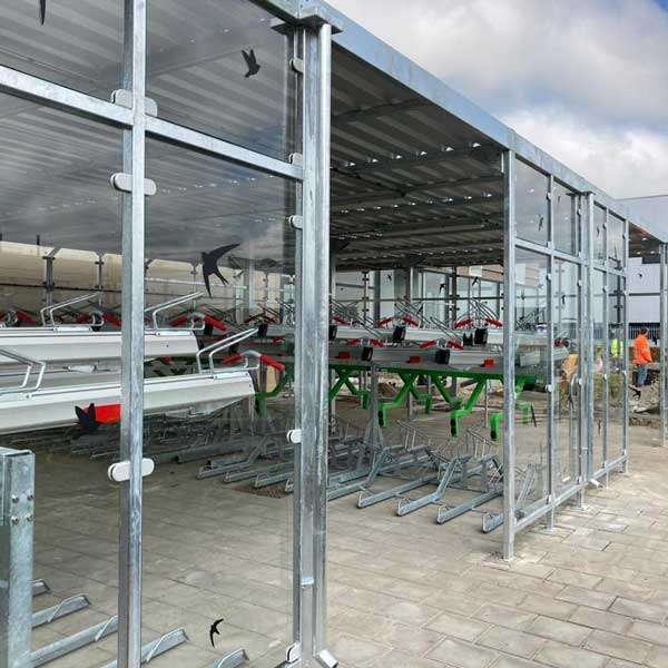 Overkappingen | Overkappingen compact fietsparkeren | FalcoLok 600 fietsoverkapping voor etagerekken Overkappingen | Overkappingen compact fietsparkeren | FalcoLok 600 fietsoverkapping voor etagerekken | image #7 |