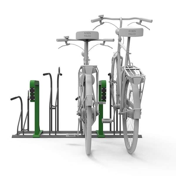 Fietsparkeren | Fietsparkeren met oplaadpunt voor e-bike | Ideaal 2.0 met oplaadpunt voor e-bike | image #4 |  
