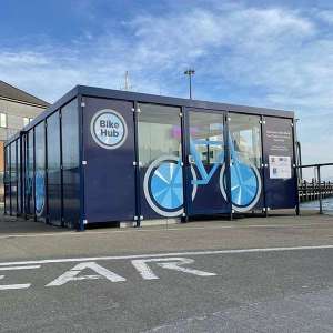 106394 fietsparkeren fietsoverkapping fietsaanleunbeugel cycle hub