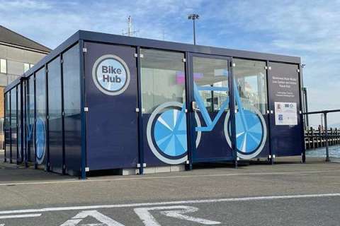 106394 fietsparkeren fietsoverkapping fietsaanleunbeugel cycle hub