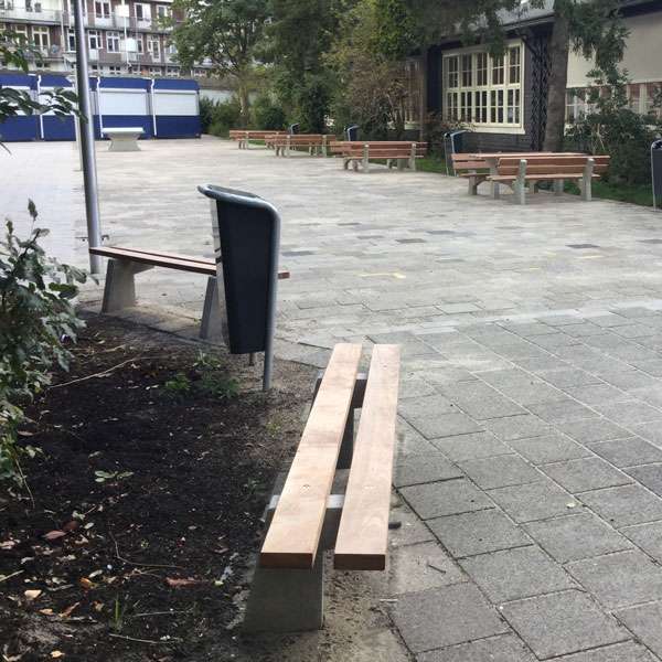 straatmeubilair buitenbank zitbank parkbank FalcoPark