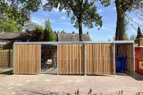 117254 fietsoverkapping containerberging fietsnrekken fietsparkeren