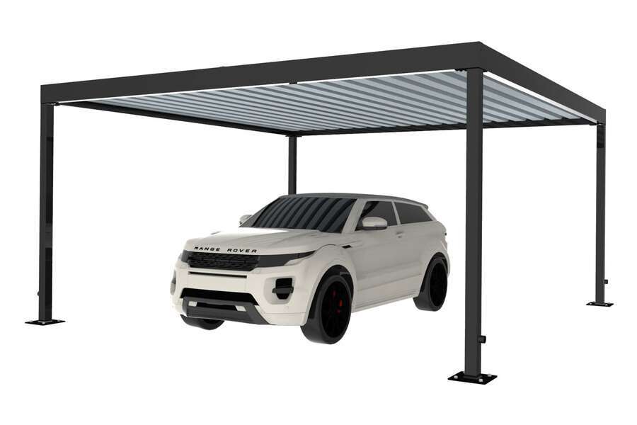overkapping Plana carport droogloop stalling bedrijfswagens