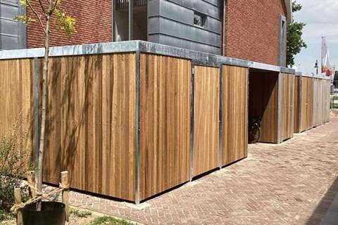 120161 fietsparkeren berging fietsoverkapping uitbreiding scootmobieloverkapping