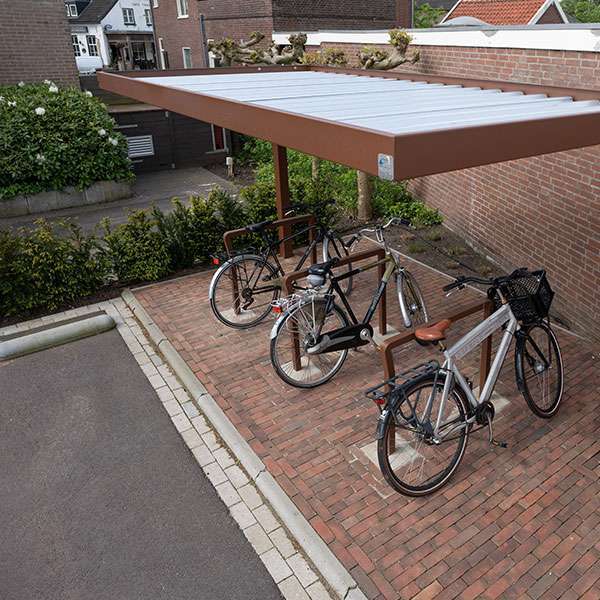 121893 fietsoverkapping fietsaanleunbeugels fietsparkeren