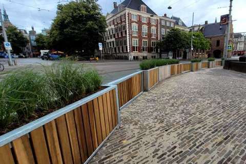 Falco draagt bij aan een mooier Binnenhof in Den Haag