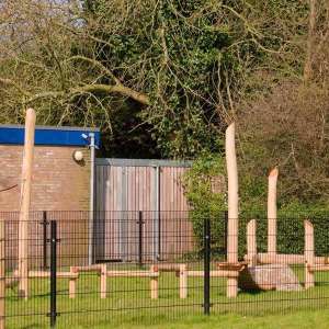 Projecten | Op maat gemaakte overkapping voor kinderdagverblijf | image #1 | 131620 overkapping stint kinderdagverblijf