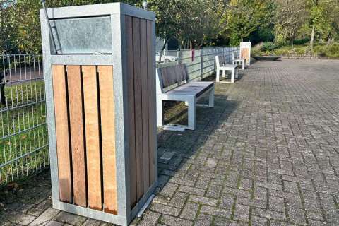 140160 straatmeubilair schoolplein buitenbank picknickset