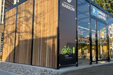 cycle hub fietsoverkapping fietsparkeren etagerek