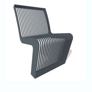 Straatmeubilair | Stoelen en hockers | FalcoLinea stoel (staal) | image #1