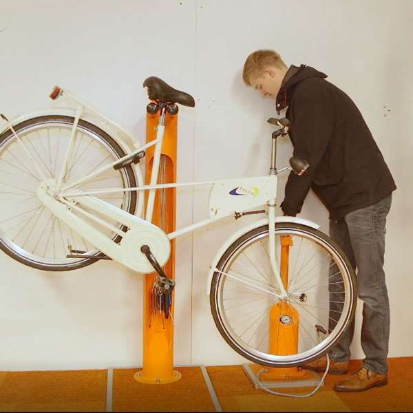 fietsparkeren fietsmarketing fietsreparatie-zuil FalcoFiks 2.0
