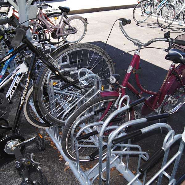 fietsparkeren fietsenrek Ideaal 2.0 dubbelzijdig FietsParKeur