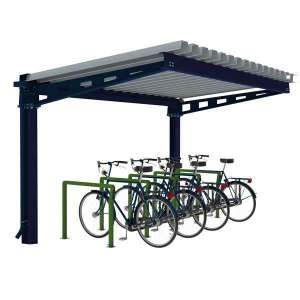 Overkappingen | Transparante overkappingen | FalcoHoth fietsoverkapping, enkelzijdig | image #1