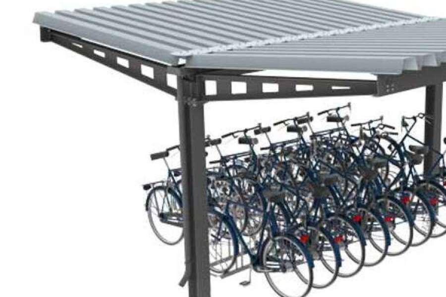 FalcoHoth dubbelzijdige fietsoverkapping