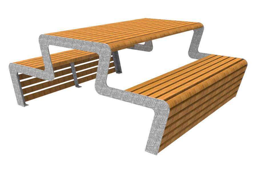 straatmeubilair picknicktafel FalcoLinea