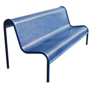 Straatmeubilair | Banken | FalcoPerfo buitenbank met rug | image #1