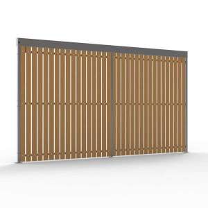 Overkappingen | Opties wandbekleding | Hardhouten belatting | image #1
