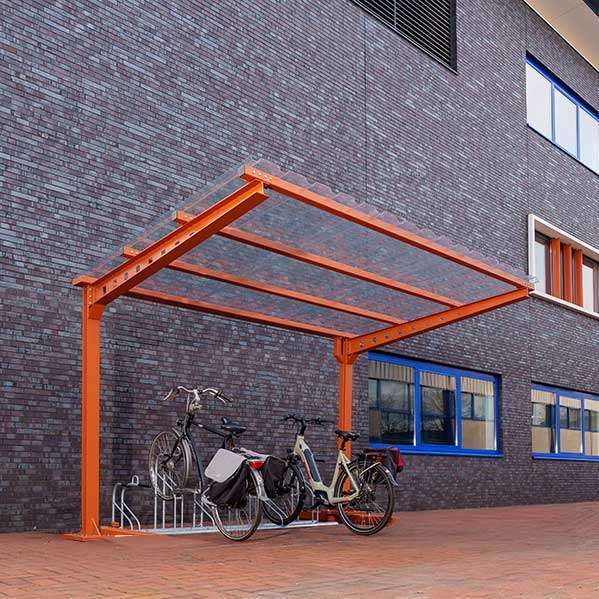 FalcoAndo enkelzijdige fietsoverkapping