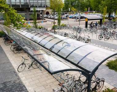 fietsparkeren fietsenrek fietsoverkapping