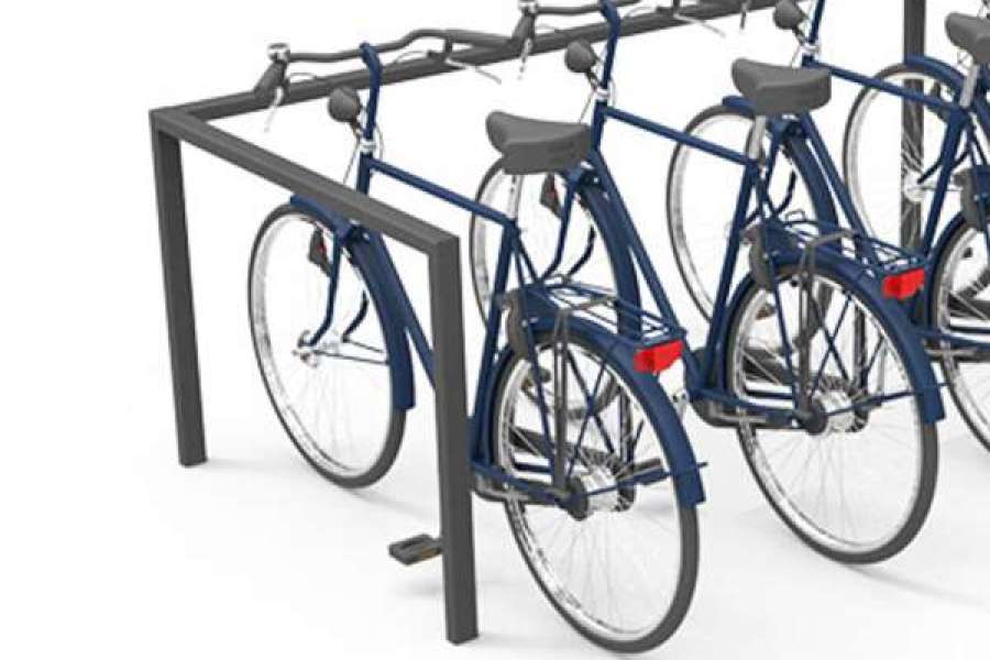 Fietsparkeren fietsafzetting geleidehekken