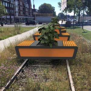 Straatmeubilair | Van de tekentafel | Straatmeubilair op spoorlijn | image #1