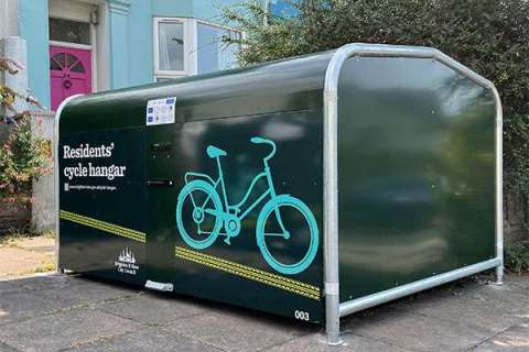 FalcoPod fietskluis fietstrommel fietsparkeren