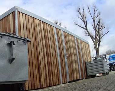 klant overkapping carport berging