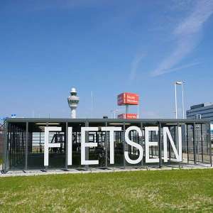 Projecten | Fietsoverkapping voor Schiphol | image #1 | overkapping fietsparkeren fietsoverkapping schiphol